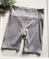 Gap Women's High-Waist Active Bike Shorts in Heather Gray Size Small Photo 0