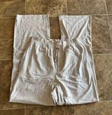 Boyfriend Loose Pant Size Medium Light Heather Grey Photo 0