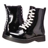 Rocket Dog lace-up combat moto boots Size 10 Photo 0