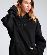 Comfrt Signature Fit Embroidered Logo Fleece Pullover Hoodie Sweatshirt Black 2X Photo 0