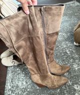 Qupid Boots Knee-High Brown Photo 0