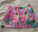 Lily Pulitzer floral skort size 6 Photo 0