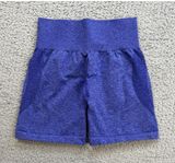 NVGTN Seamless Scrunch Shorts Womens XS Blue Contour‎ Gym Workout Activewear Photo 0