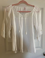 Justice Floral Blouse,Original from justice website. Fits women M/L Photo 0