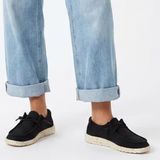 Hey Dude Wendy Womens US 7 Black White Moc Toe Slip On Casual Shoes Photo 0