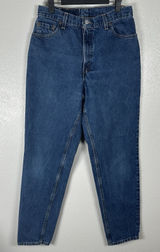 Vintage Levis 550 Jeans Womens 12Long Relaxed‎ Fit Tapered Leg Medium Wash Y2K Photo 0