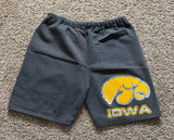 Vintage Iowa Hawkeyes Dodger USA Sweat Shorts Size L Photo 0