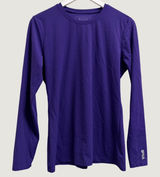 Figs Palmer Ribbed Long-Sleeve Underscrub purple Dark Purple Size Medium Photo 0