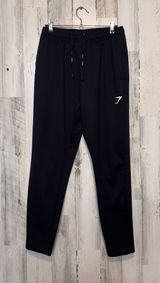 Gymshark Black Training Joggers Womens Size Small S Tapered Sweatpants Athletic Photo 0
