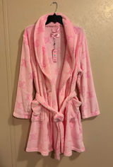 NWT Juicy Couture Super Soft Luxe Plush Shawl Collar Robe sz 1X Photo 0