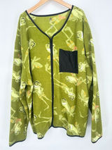 Disney Princess & The Frog Fleece Zip Cardigan Jacket Pocket Adult Size‎ XXL Photo 0