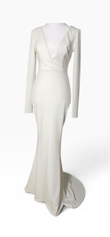 Lulus White Wedding Dress Bridal Gown Womens S Photo 0