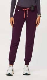 Figs High Waisted Zamora Joggers Size XS Deep Purple PO 4500 Photo 0