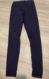 CRZ YOGA High-Waist Navy Performance Leggings Photo 0