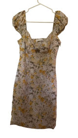 ASTR The Label Floral Puff Sleeve Mini Dress Size M Photo 0