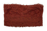 Aerie Bralette Medium Brown Strapless‎ Lace Tube Top Lounge Intimates Y2K Photo 0