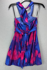 NWT Majorelle Hepburn Halter Mini Dress S Tie Dye Festival Fairy Boho Colorful Photo 0