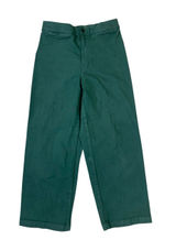 Madewell Emmett Wide Leg Crop Green High Rise Pants Casual Utility 28 Photo 0