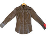 Major Motion Pictures Studios / Tv Show Wardrobe 2011 size 8 studio. w purple blouse SCREEN-USED & WITH COSTUMES DEPARTMENT TAG Photo 0