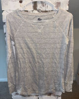 SO Light Gray Crewneck Sweater - Women’s Long Sleeve Photo 0