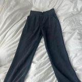 Lululemon Softstreme High-Rise Straight Leg Sweatpants size 4 dark gray Photo 0