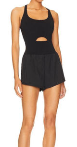 Fp movement black athletic romper Photo 0