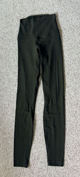 Lululemon Leggings Align High-Rise 28" Olive Super Green 2 Photo 0