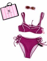 Victoria’s Secret Swim Magenta Bikini Set | Mixed Sizes | NWT Photo 0