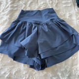 Aerie OFFLINE Running Ruffle Shorts Photo 0