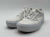VANS Old Skool Platform White Shoes Women’s Size 7 Unisex Skate Sneakers Casual Photo 0
