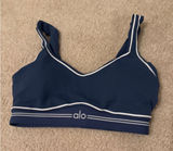 Alo yoga Airbrush Heart Throb Bra women sports bra size S Photo 0