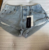 One Teaspoon NWT Denim Shorts 25 Blue Photo 0