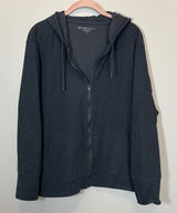 Beyond Yoga Spacedye Full Zip Hoodie Charcoal Heather Gray Women 2X Activewear Photo 0