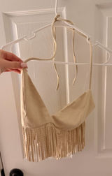 fringe top Tan Size M Photo 0