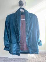 Blue Velvet Blazer Photo 0