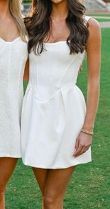 Babyboo Mini Dress White Photo 0