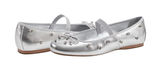 Bandolino Women' 5 Prity Mary Jane Embellished Ballet Silver Flats New Photo 0