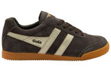 Gola Anthropologie Harrier Mirror Suede Sneakers in Mocha / Gold / Gum NWOB Photo 0