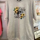 Gildan Nwot ladies design shirt on a men’s size XL tee Photo 0