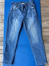 Almost Famous women Faded Blue Relaxed Jeans Photo 0
