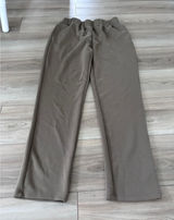 Bucked Up Women XL Taupe Brown Straight Leg Lounge Pants Elastic Waist Athletic Photo 0