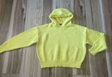 AQ-SPORT Women’s Knit Hoodie Sweater Yellow Size M Photo 0