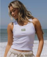 Daily Drills Ribbed Logo Tank Photo 0