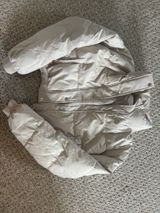 cropped puffer jacket Gray Photo 0