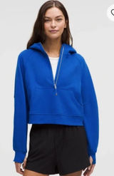 Lululemon Blue Scuba Half-Zip Photo 0