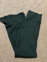 Teal color aerie flare leggings Photo 0
