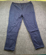Navy Blue Joggers Women 2XL Drawstring Elastic Waist Sweatpants Classic Casual Photo 0