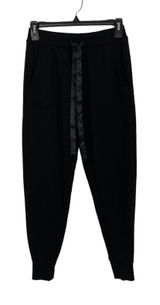 Flora Nikrooz Pants XS Black Lounge Wide Leg Boho Casual Travel Photo 0