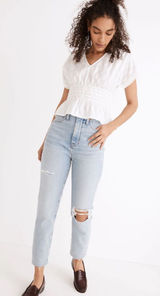MADEWELL The Momjean‎ in Ellendale Wash: Raw-Hem Edition Photo 0