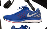 Nike Zoom Fitsole 3 Women Running Shoes Royal Blue Pink Athletic Sneakers in EUC Photo 0